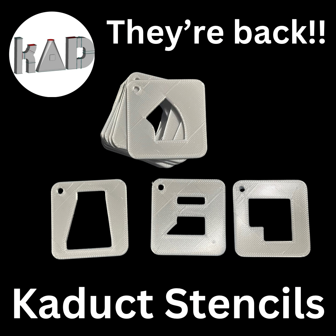 Kaduct Site Measure Stencils (set of x12)